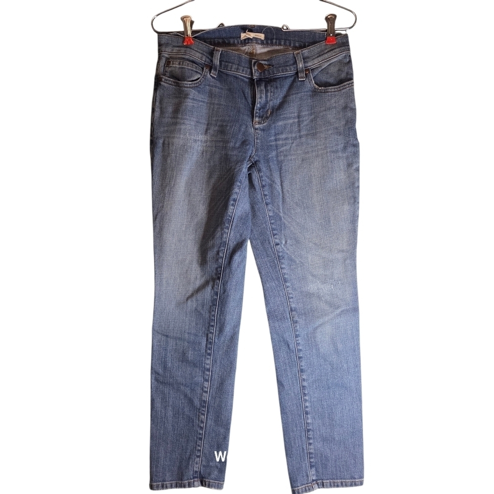 Eileen Fisher 2 petite stretch straight leg classic jeans